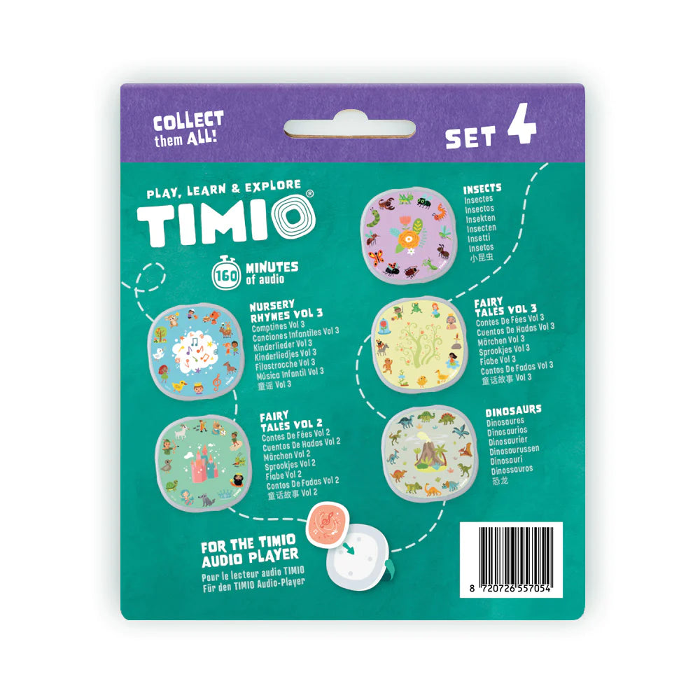 Timio Uitbreidingsset 4 - verpakking met 5 magnetische schijven
