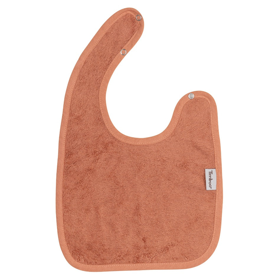 Timboo Slab Bamboo 26x38cm Met Drukknoop | Sunrise Orange