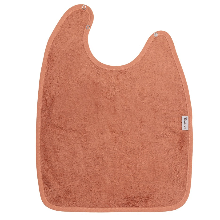 Timboo Bamboo XXL Slab 37x50cm Met Drukknoop | Sunrise Orange