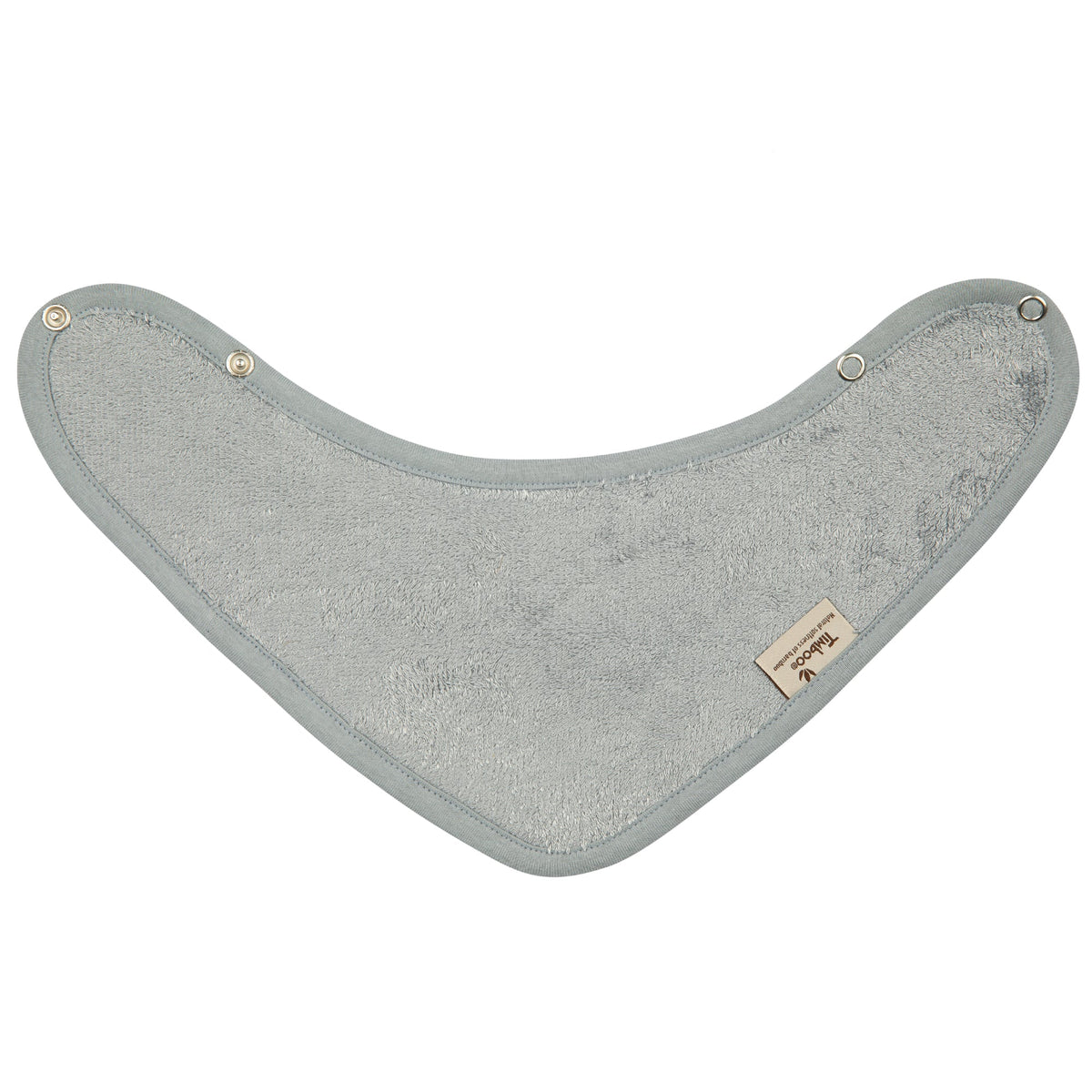 Timboo Bandana Slab Bamboe Kwijlsjaaltje Dubbele Laag | Moon Blue