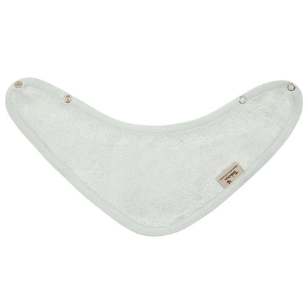 Timboo Bandana Slab Bamboe Kwijlsjaaltje Dubbele Laag | Riviera Blue