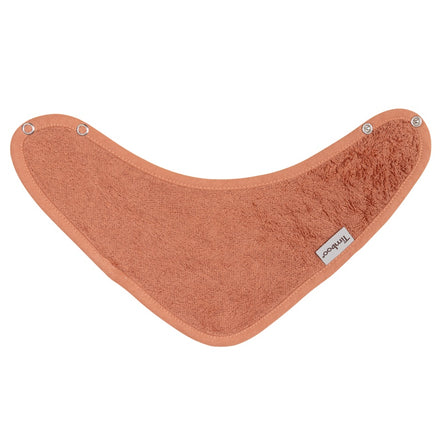 Timboo Bandana Slab Bamboe Kwijlsjaaltje Dubbele Laag | Sunrise Orange