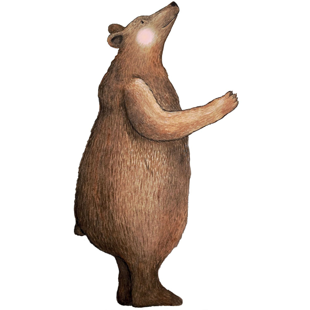 Hartendief muursticker | Grote Beer 96cm