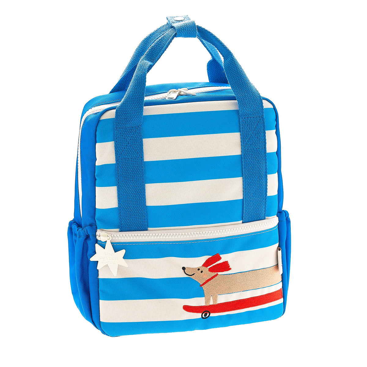 The Cotton Cloud rugzak Woof Gang van duurzaam RPET, gerecycleerde plastic flessen, bij De Gele Flamingo.