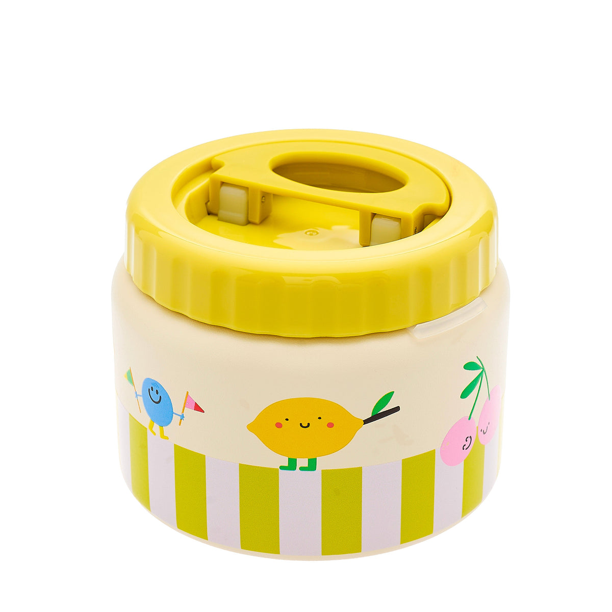 The Cotton Cloud Thermo Food Jar Cherry Pop van 350 ml voor warme maaltijden, bij De Gele Flamingo.