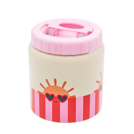 The Cotton Cloud Thermo Food Jar Club Soleil met een ruime inhoud van 500 ml, bij De Gele Flamingo.