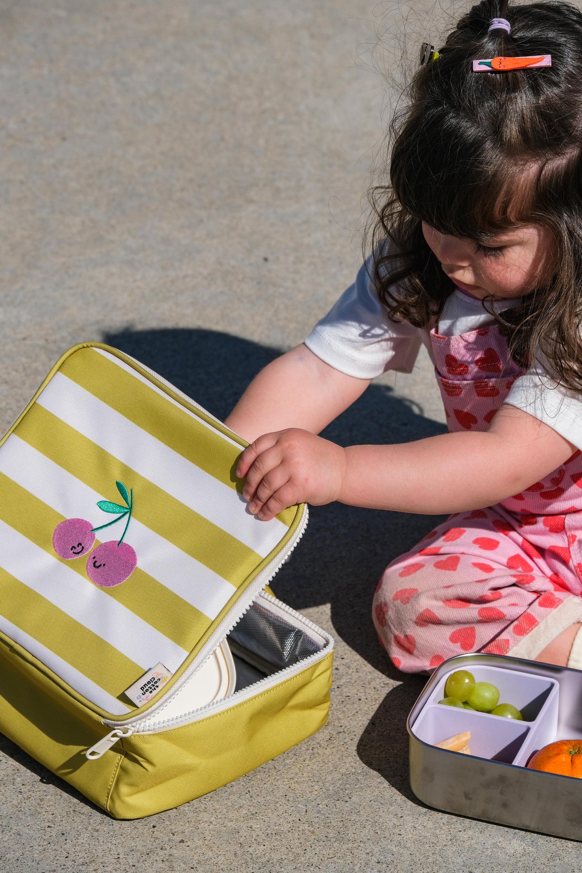 The Cotton Cloud thermische lunchtas Club Soleil met isotherme binnenvoering, bij De Gele Flamingo.