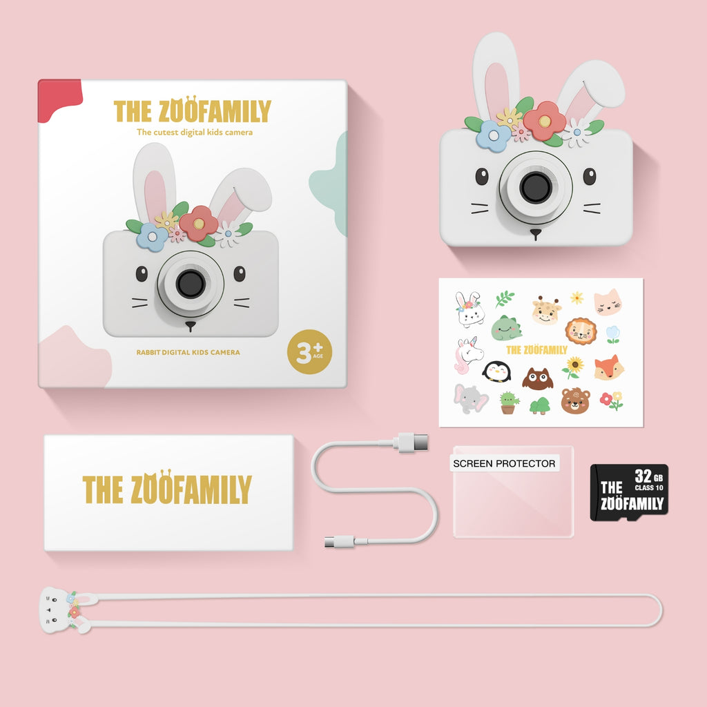 The Zoofamily Zoo friends | rabbit flower