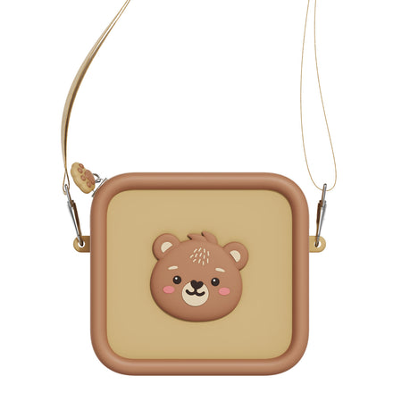 * The Zoofamily Silicone Tasje | bear