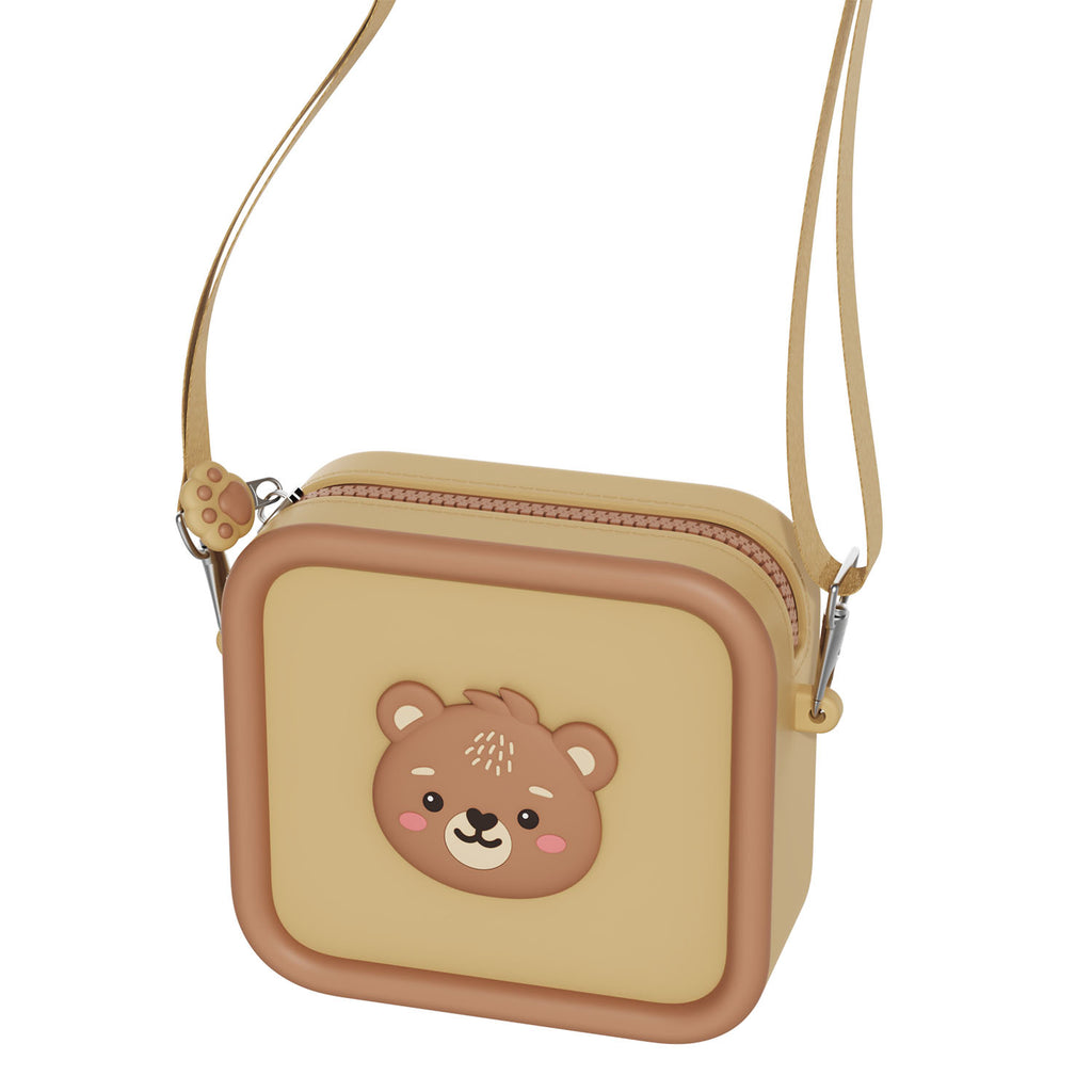 * The Zoofamily Silicone Tasje | bear