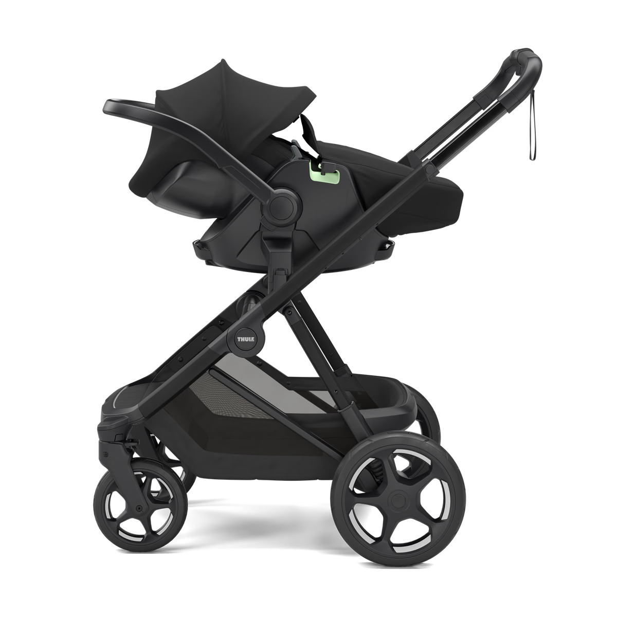 Thule Maple autostoel in Black, geschikt vanaf de geboorte, bij De Gele Flamingo