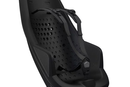 Thule Yepp 2 MIK HD Midnight Black is geschikt voor kinderen tot 22 kg, De Gele Flamingo.