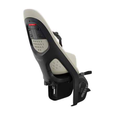 Thule Yepp 2 MIK HD Soft Sand met zachte, schokabsorberende zitting, De Gele Flamingo.