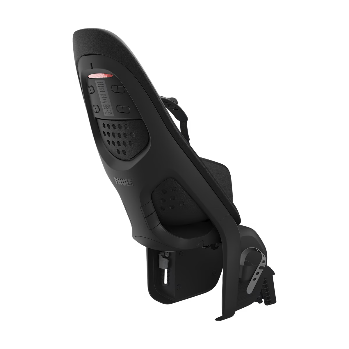 Thule Yepp 2 Maxi Fietsstoel Midnight Black voor montage achterop, De Gele Flamingo