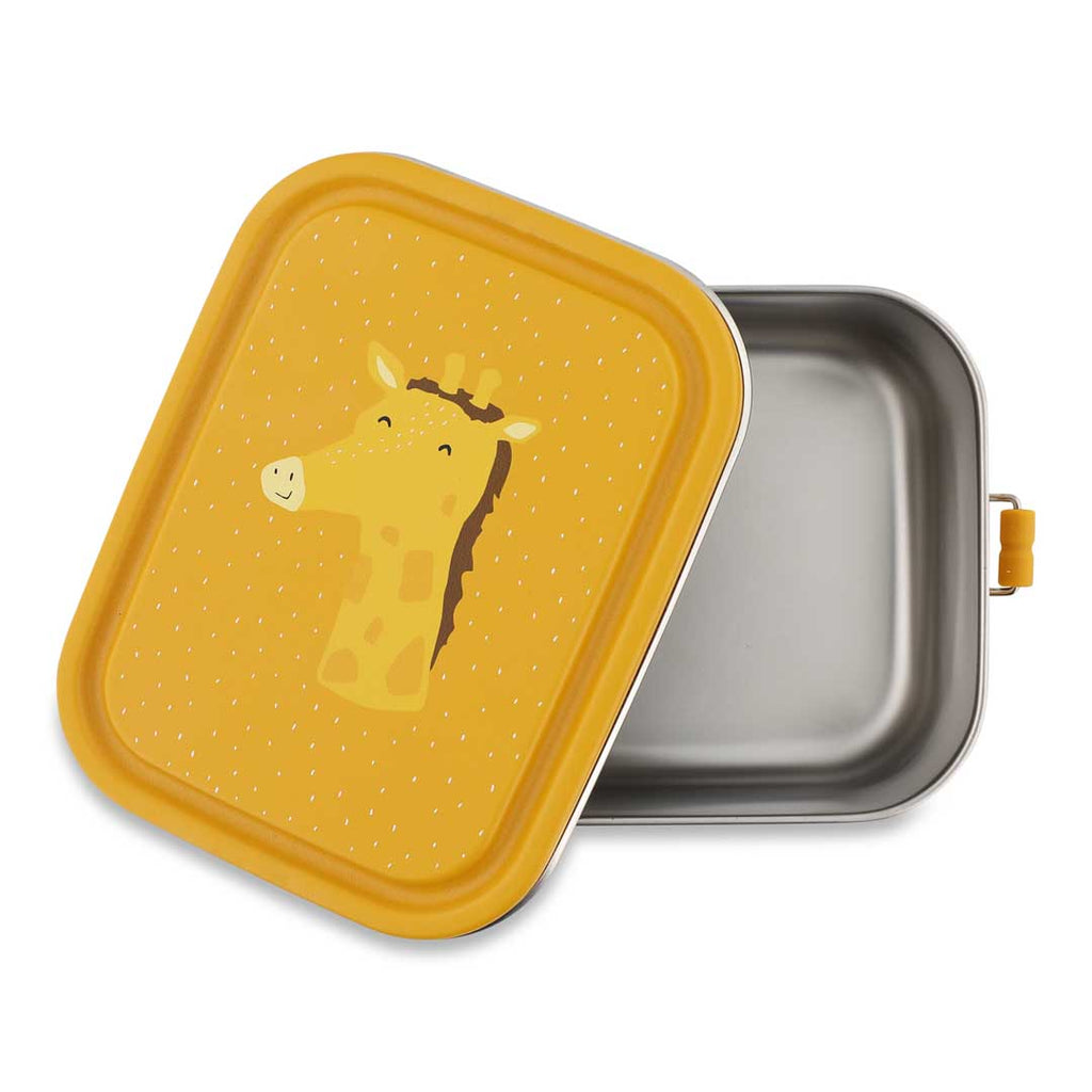 Trixie Brooddoos Klein Mr. Giraffe met clipsluiting, detail