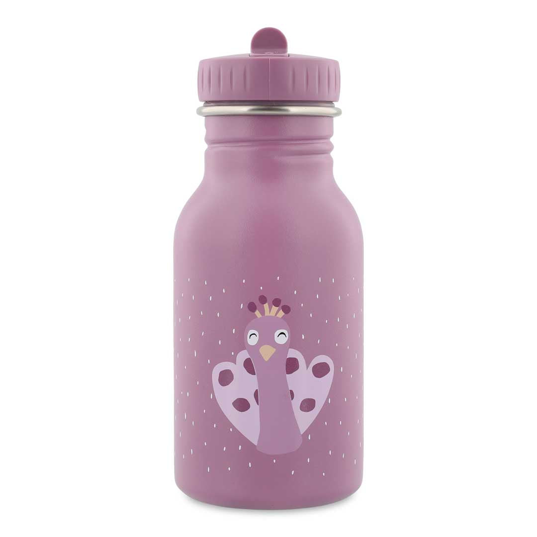 Trixie RVS Drinkfles 350 ml Mrs. Peacock, vooraanzicht