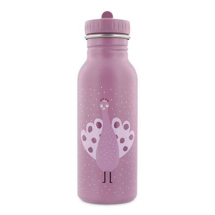 Trixie RVS Drinkfles 500 ml Mrs. Peacock, vooraanzicht