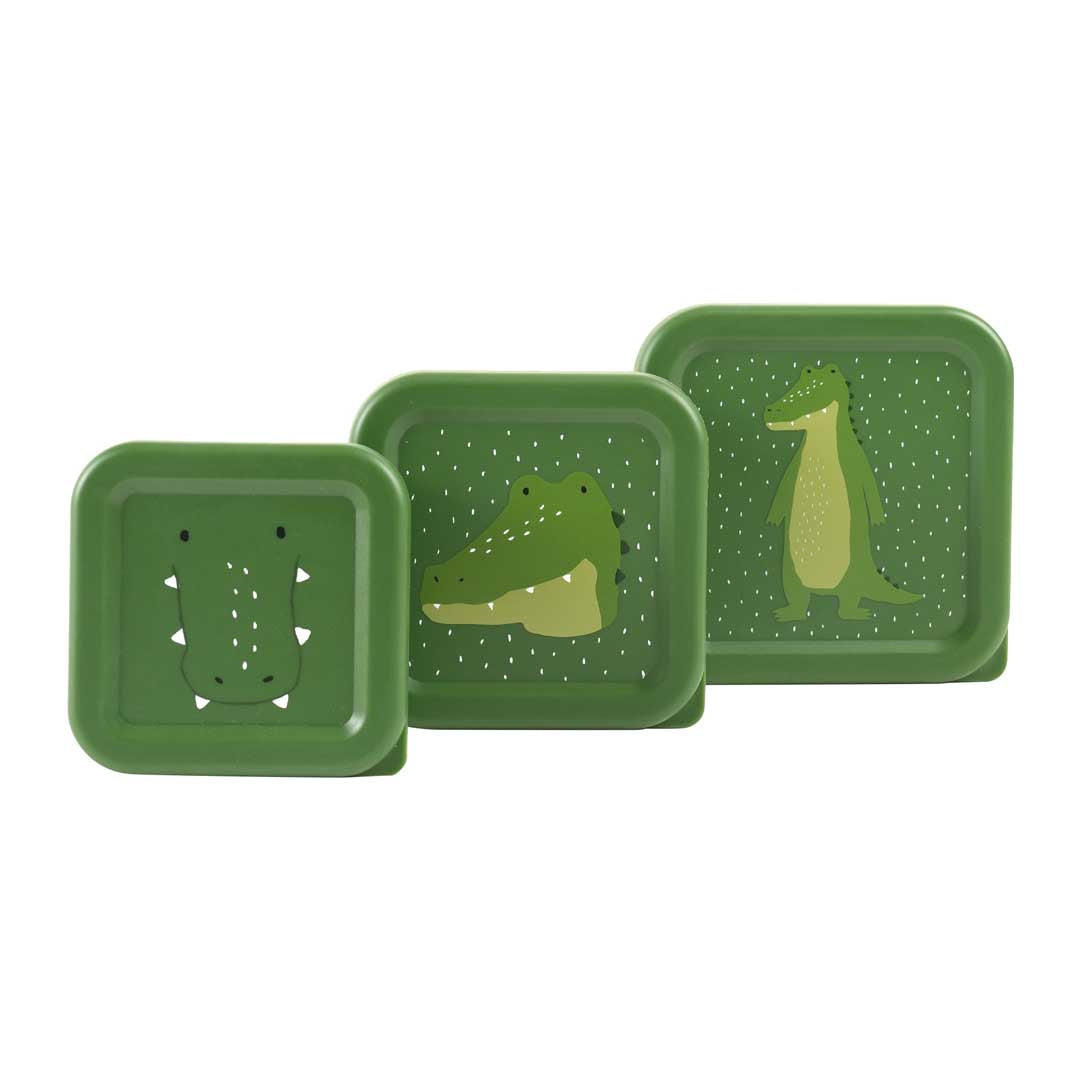 Trixie Snack Box Set Mr. Alligator met drie snackdoosjes