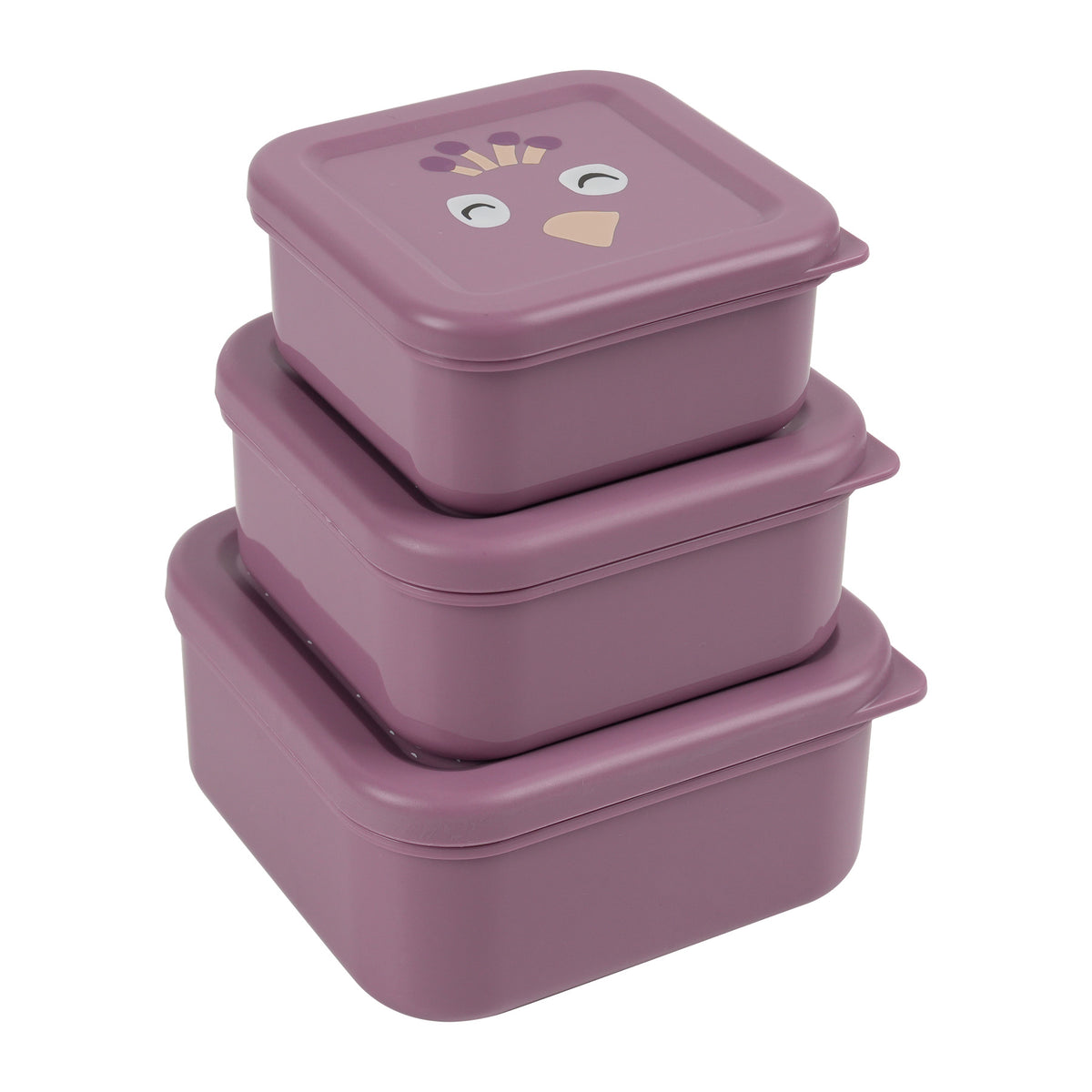 Trixie Snack Box Set Mrs. Peacock met drie snackdoosjes