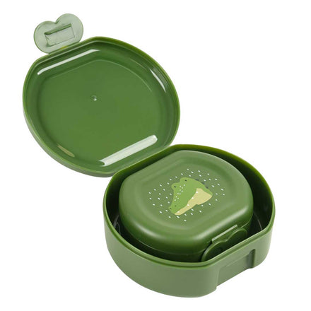 Trixie Snack Box Set Mr. Alligator geopend met clipsluiting