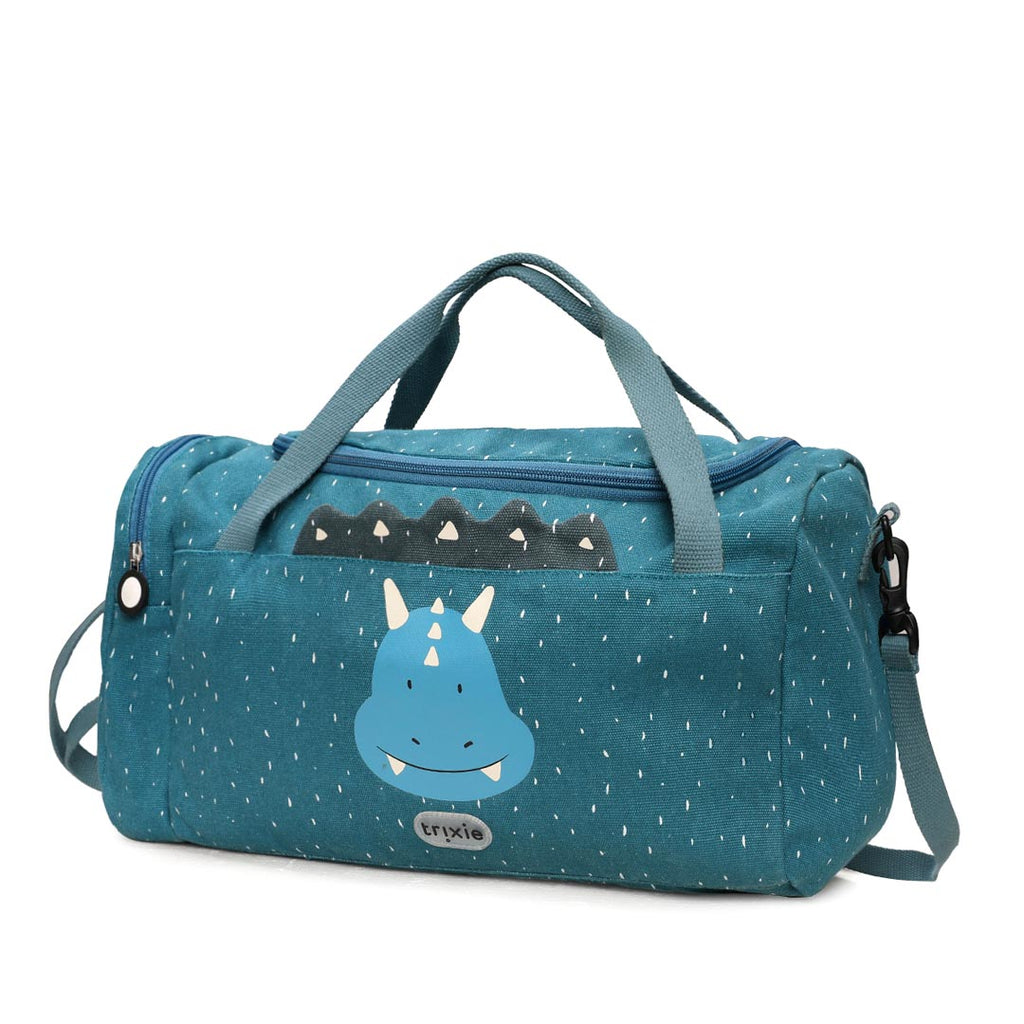 Trixie sporttas Mr. Triceratops met zijvak met rits