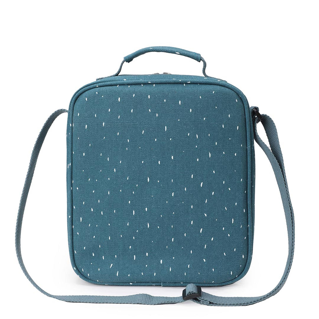 Trixie Lunchtas Mr. Triceratops zijaanzicht met schouderriem
