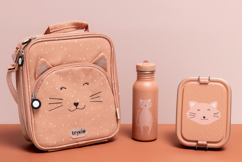 Trixie Lunchtas Mrs. Cat vrolijk design detail