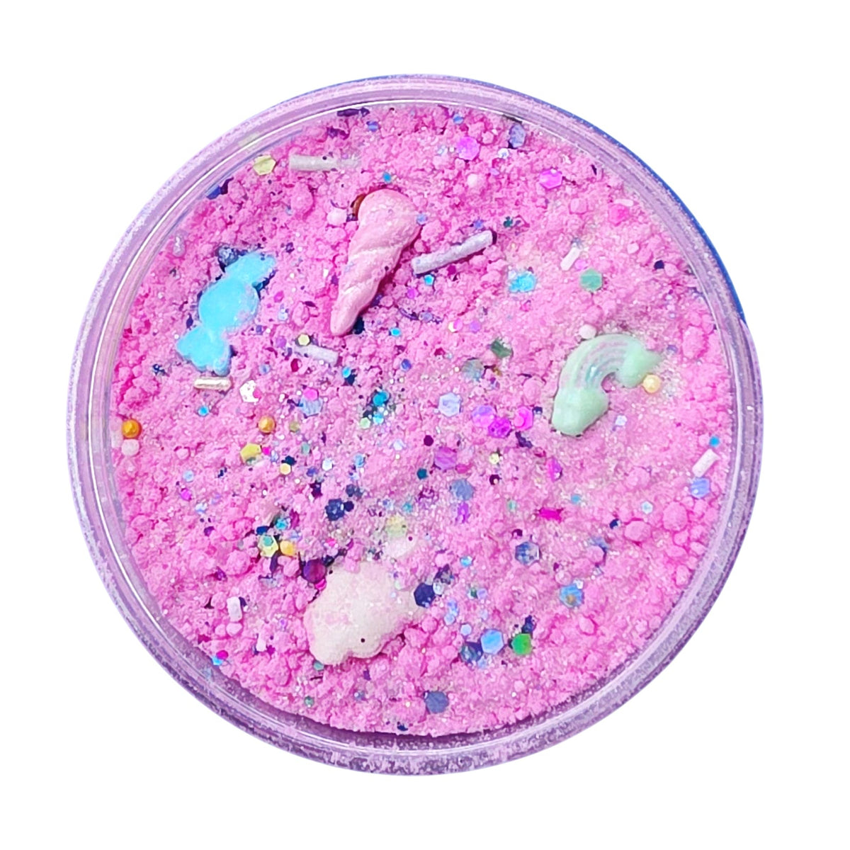 SensoryFun SensoryFizz Unicorn Sparkle bruispoeder in pot van 150 ml, bij De Gele Flamingo