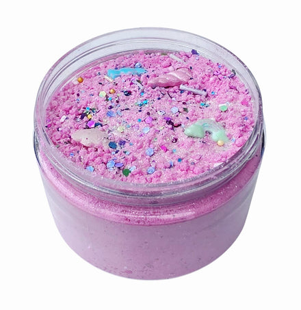 SensoryFun SensoryFizz Unicorn Sparkle in herbruikbare PET-pot met schroefdeksel, De Gele Flamingo