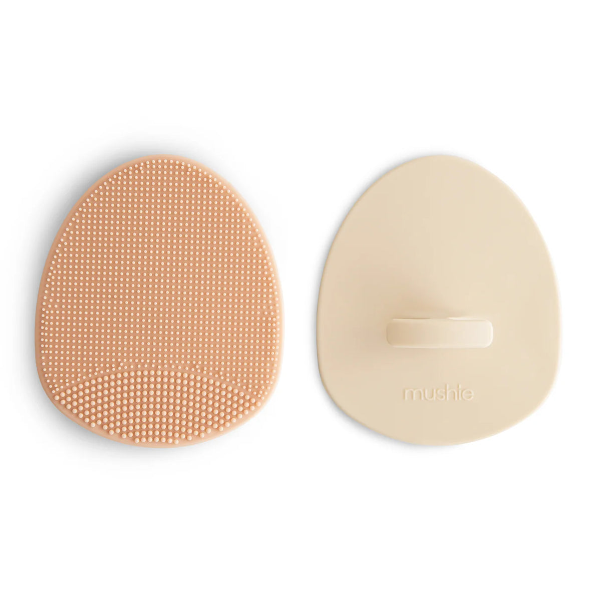 Mushie Cradle Borstel Melkkorstjes 2-Pack | Blush / Shifting Sand