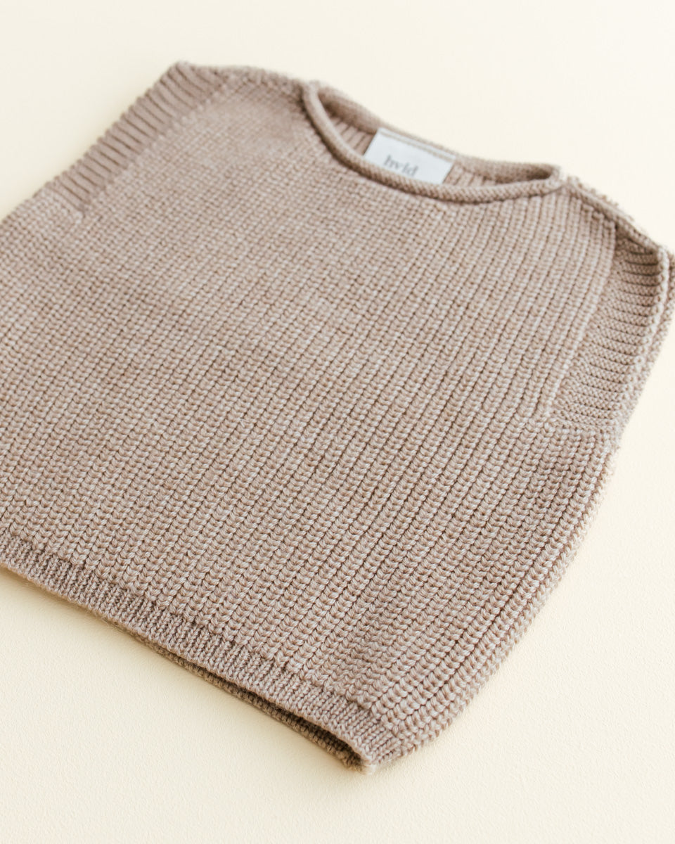 Hvid Vest Harvey | Sand