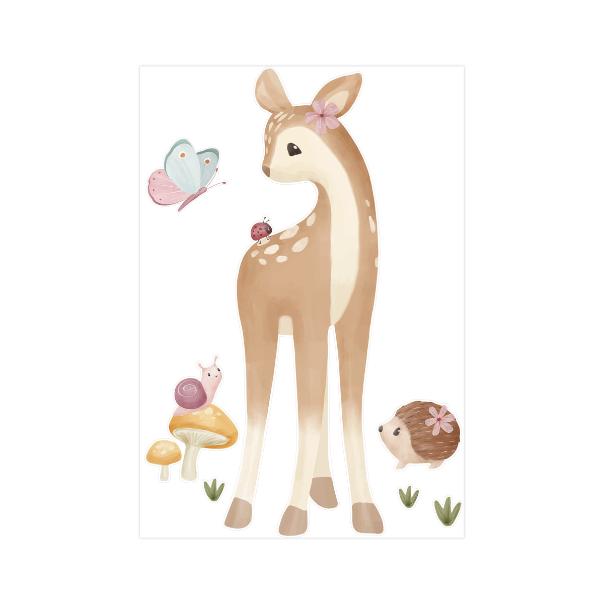 * Little Dutch Muurstickers | Fairy Garden