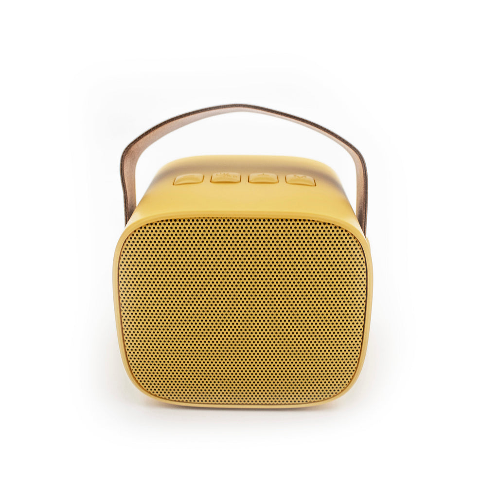 * Lalarma Karaoke Set Met Draadloze Microfoon | Geel