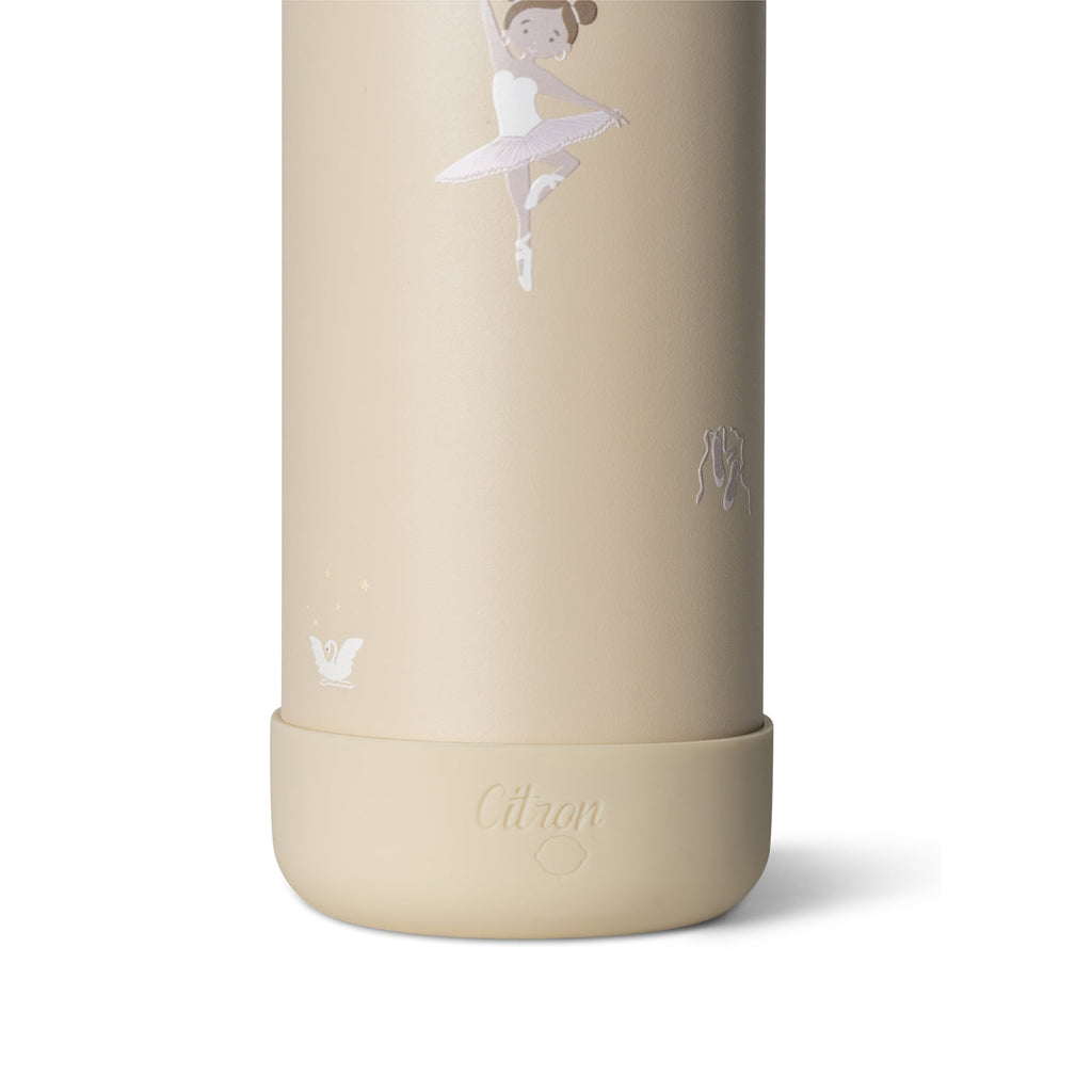 Citron Drinkfles 500ml Ballerina, geopend