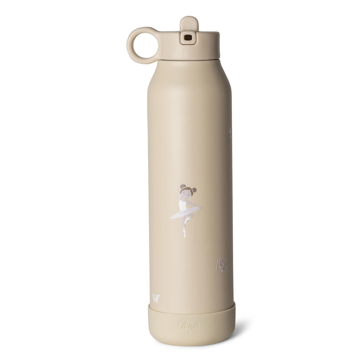 Citron Thermische Drinkfles 500ml Ballerina, vooraanzicht