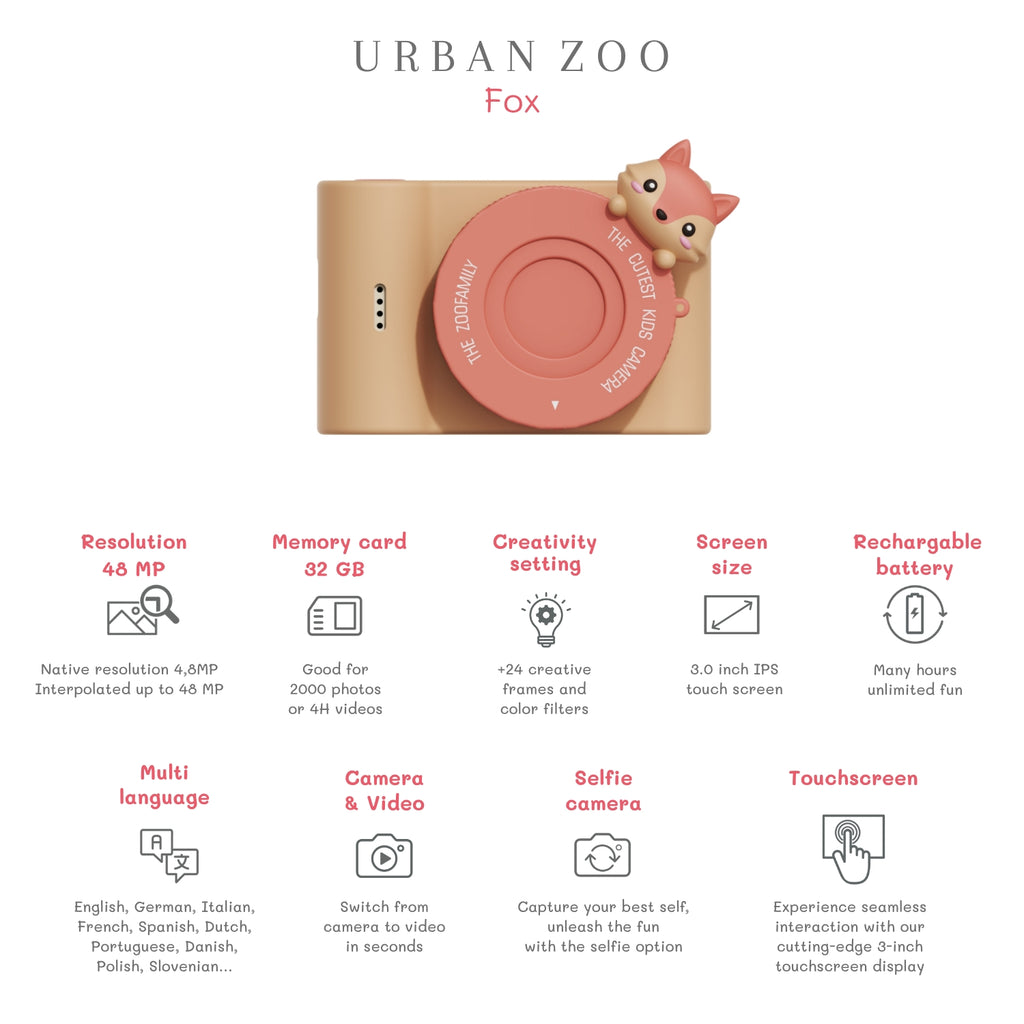 The Zoofamily Camera Urban Zoo | Vos