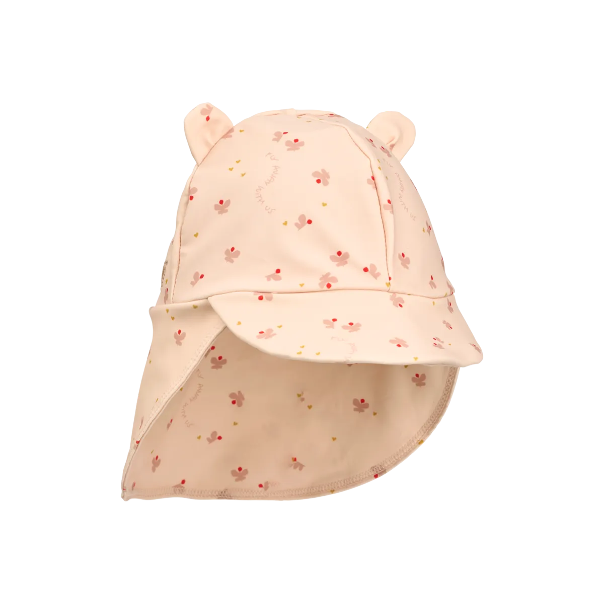 * Liewood Senia UV Zonnehoedje Met Oortjes | Mini Butterfly | Apple Blossom