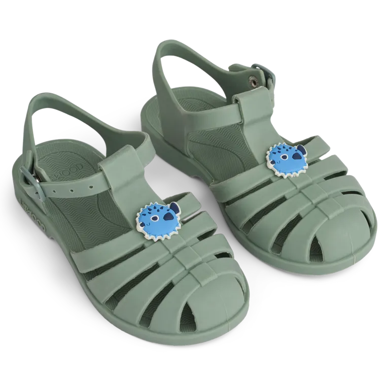 * Liewood Bre Sandalen Charm | Puffer / Peppermint