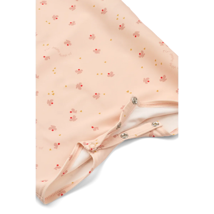 * Liewood Thor Baby Swim UV Jumpsuit | Mini Butterfly / Apple Blossom