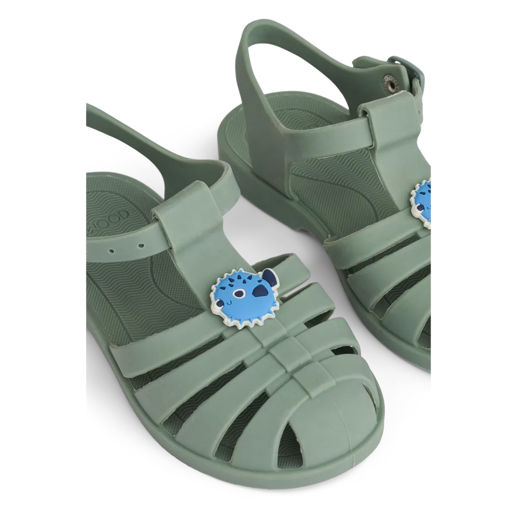 * Liewood Bre Sandalen Charm | Puffer / Peppermint