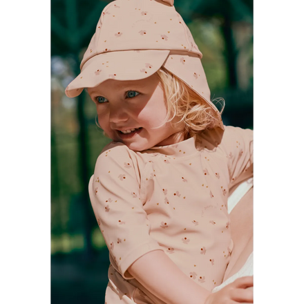 * Liewood Thor Baby Swim UV Jumpsuit | Mini Butterfly / Apple Blossom