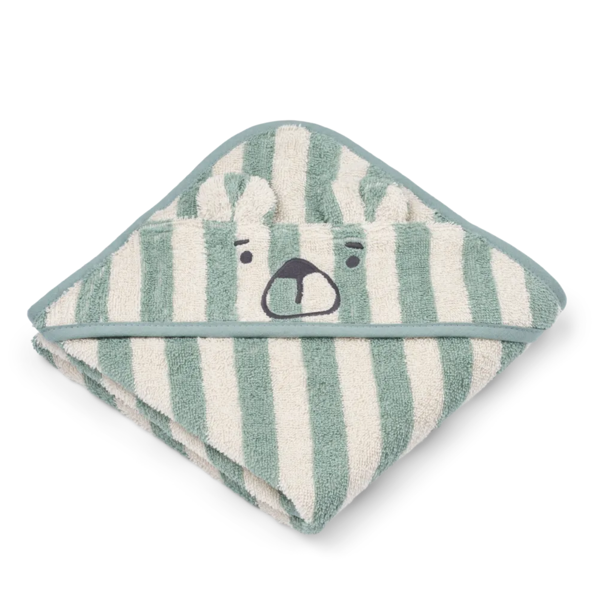 Liewood Albert Badcape | Peppermint / Creme de la Creme