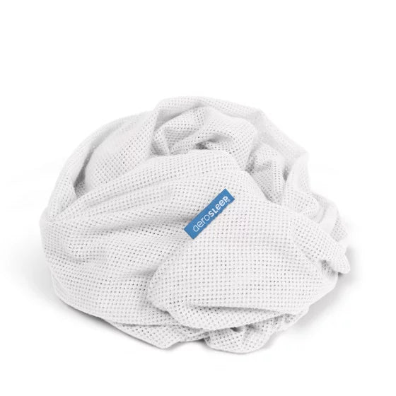 Aerosleep Hoeslaken voor Wieg 50 x 90 cm | Wit