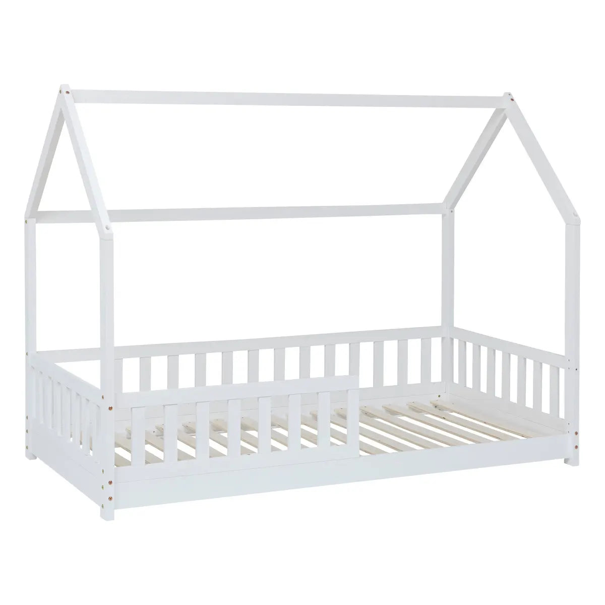 De Gele Flamingo Bedhuisje Brussels | Eénpersoons White 90x190cm - ENKEL OPHALEN IN MAGAZIJN