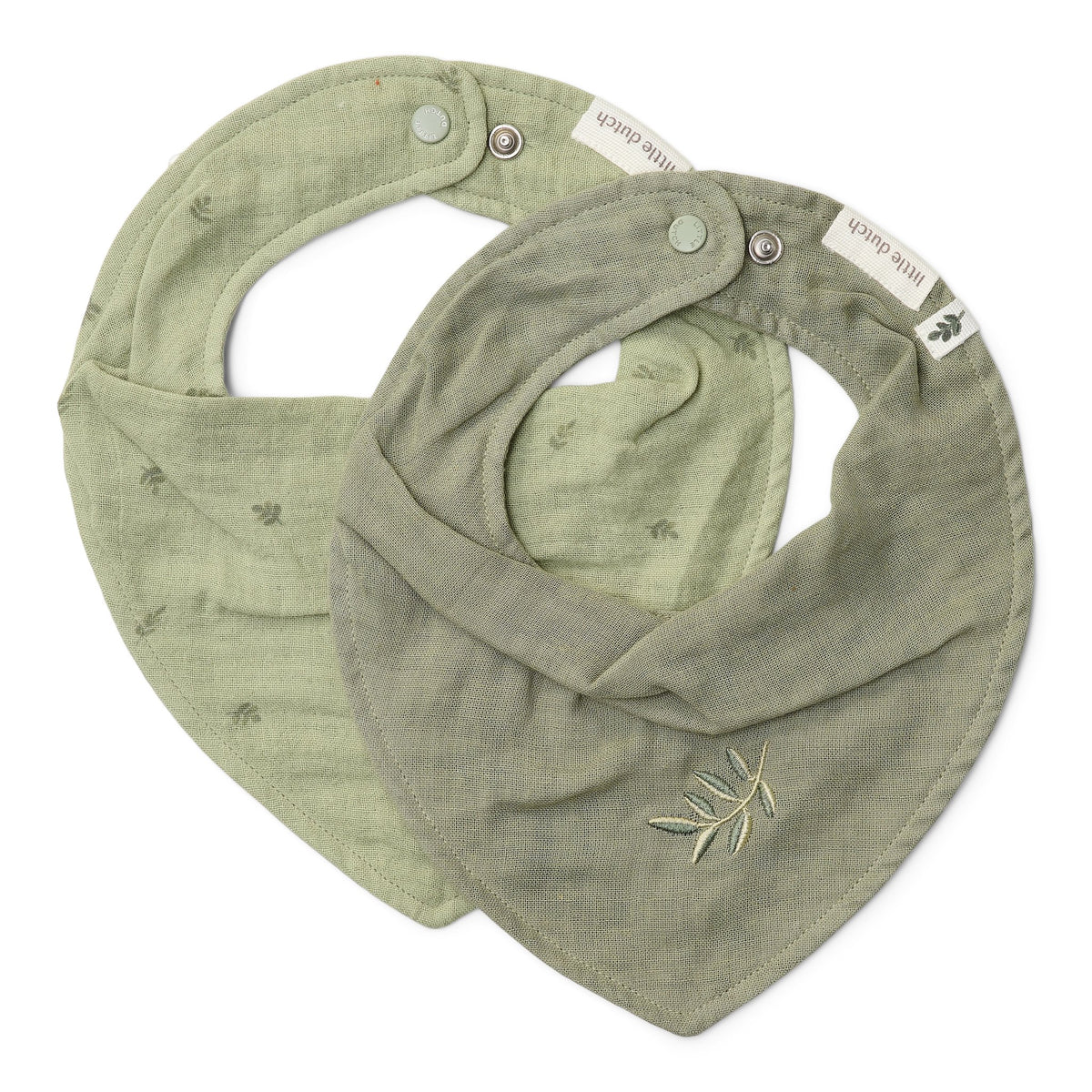 Little Dutch Bandana Slab Set Van 2 | Pure Sage