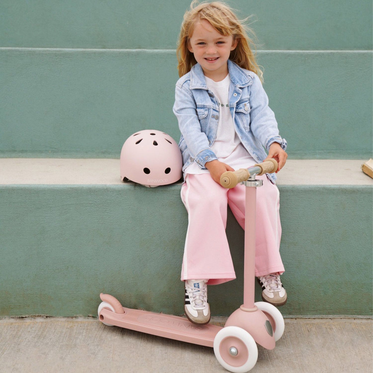 Banwood ECO Fietshelm | Dustyrose