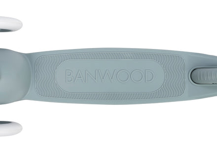 Banwood Eco Scooter Teal van 100% post-consumer gerecycled plastic, vanaf 3 jaar, De Gele Flamingo