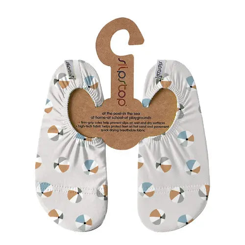 Slipstop Antislip Zwemschoentjes | Beachbal Naturel