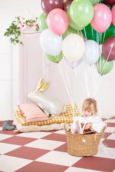 Party Deco grote folie ballon haas 67x88 cm bij De Gele Flamingo