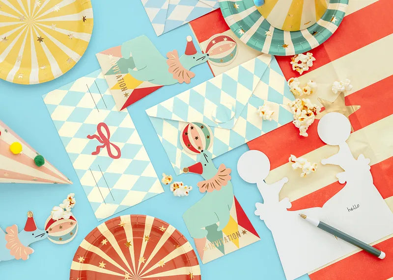 * Party Deco Verjaardag Uitnodigingen | Seal